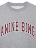 Anine Bing Felpa Grigio Donna 2