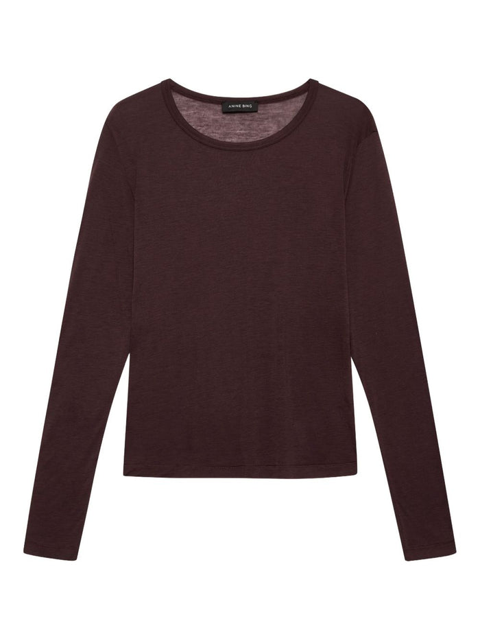 Anine Bing T-shirt Marrone Donna 1