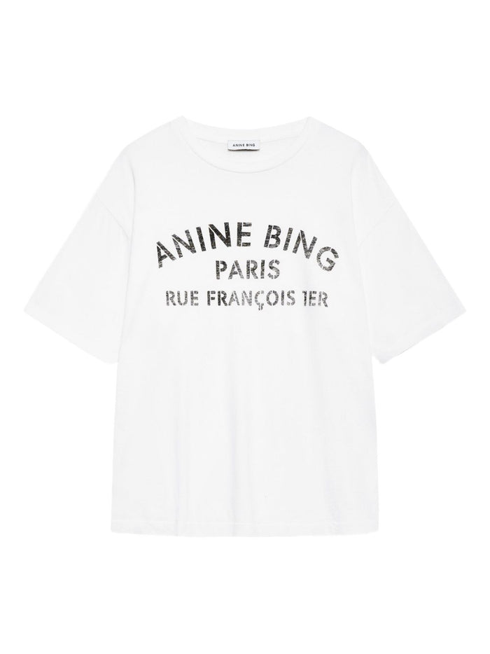 Anine Bing T-shirt Bianco Donna 1