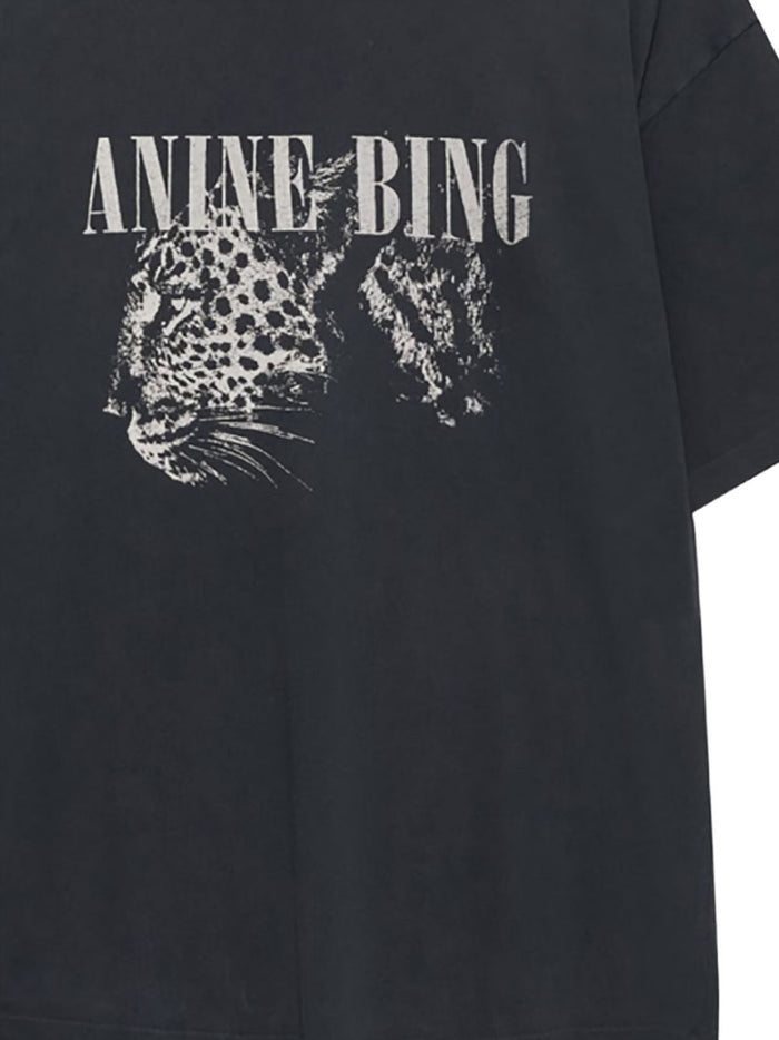 Anine Bing T-shirt Nero Donna 2