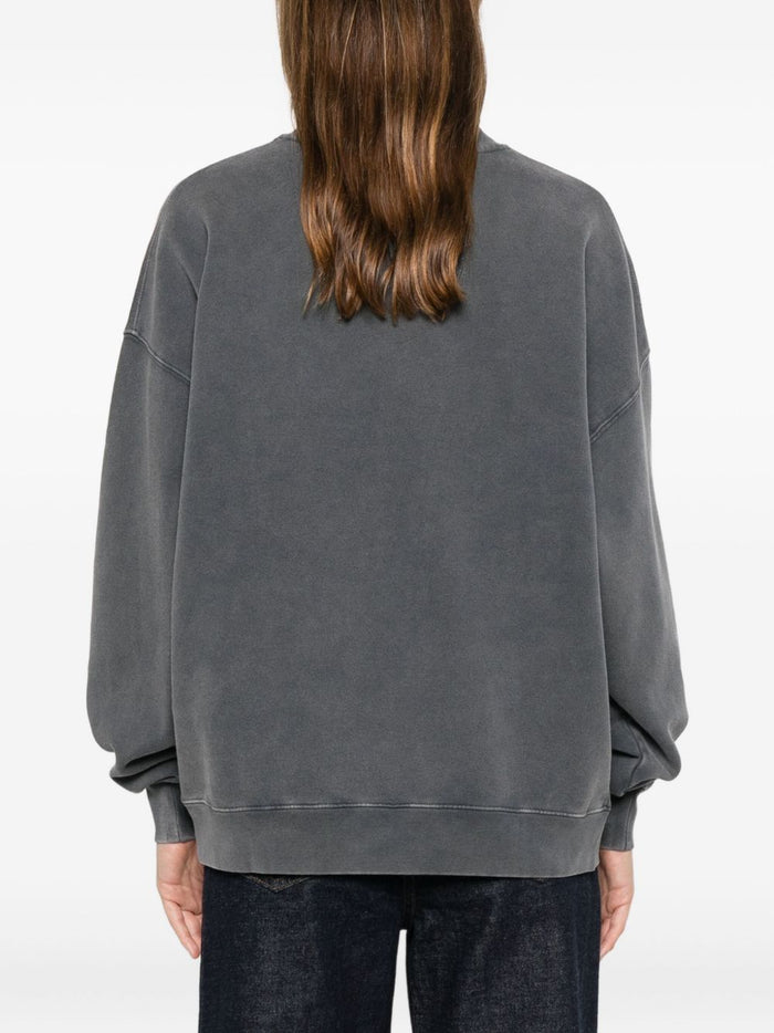 Anine Bing Felpa Nero Donna 5