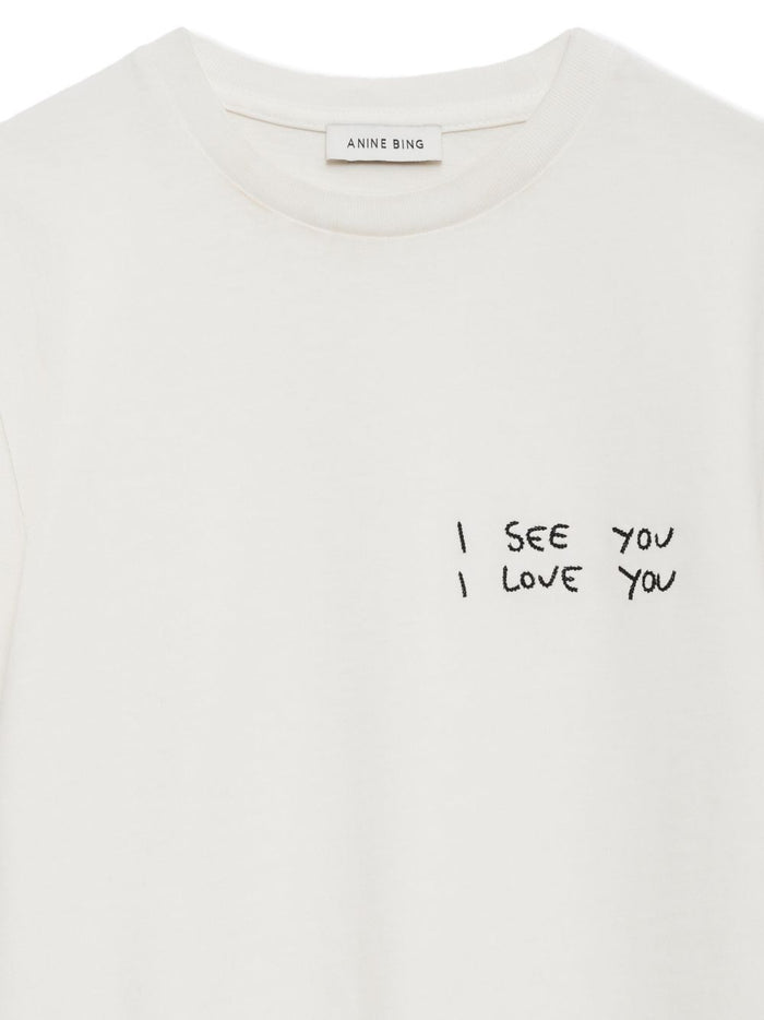Anine Bing T Shirt Yelllow Donna 5