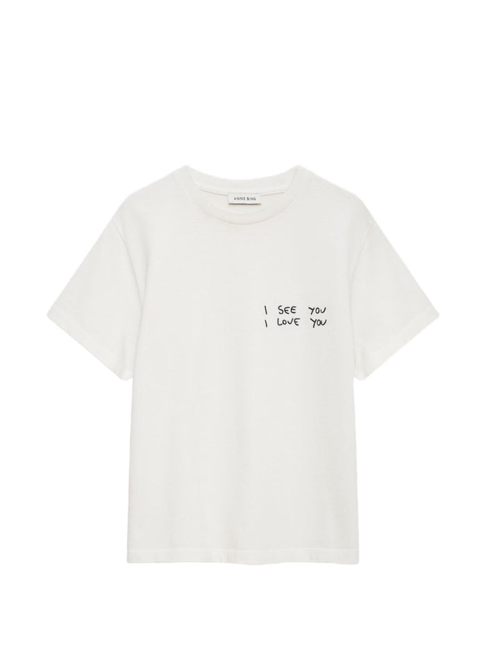 Anine Bing T Shirt Yelllow Donna 1