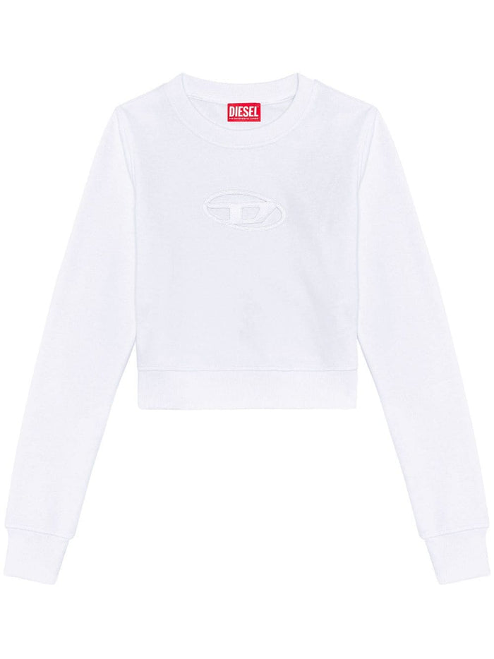 Diesel Sweatshirt White Woman 1