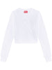 Diesel Sweatshirt White Woman 1