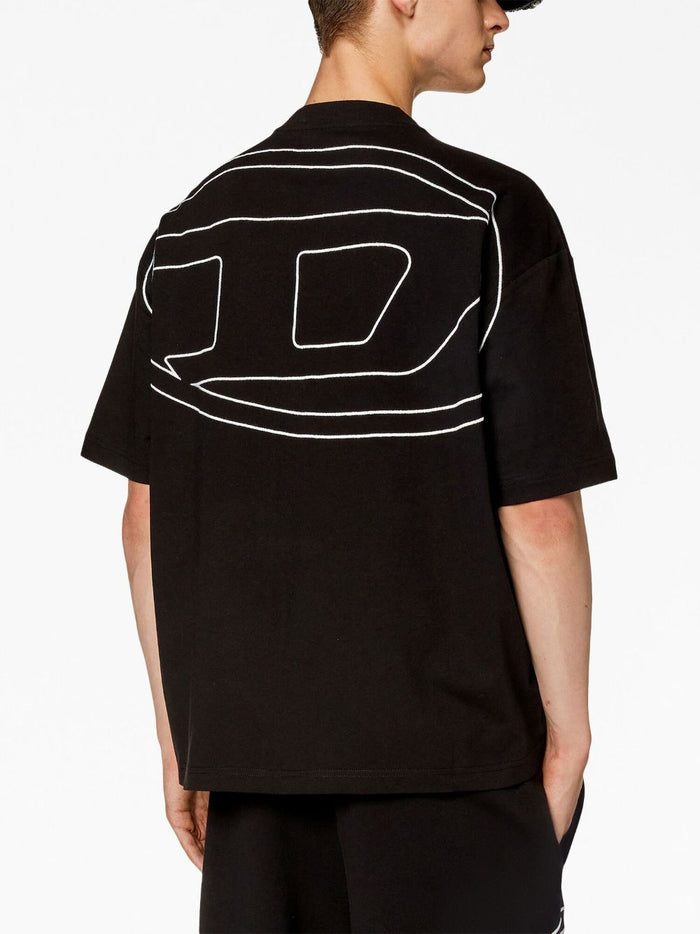 Diesel T-shirt Black Man 2