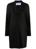 Harris Wharf London Cappotto Nero Donna 1