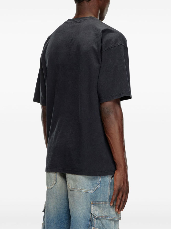 Diesel T-Shirt T-Boxt Uomo Nero 3