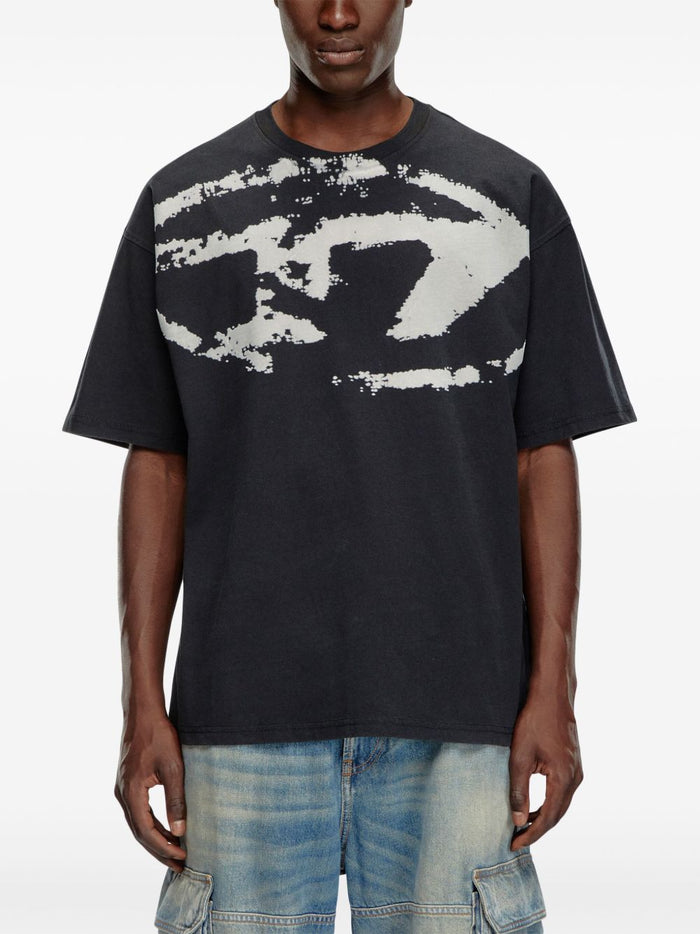 Diesel T-shirt Nero Uomo 4