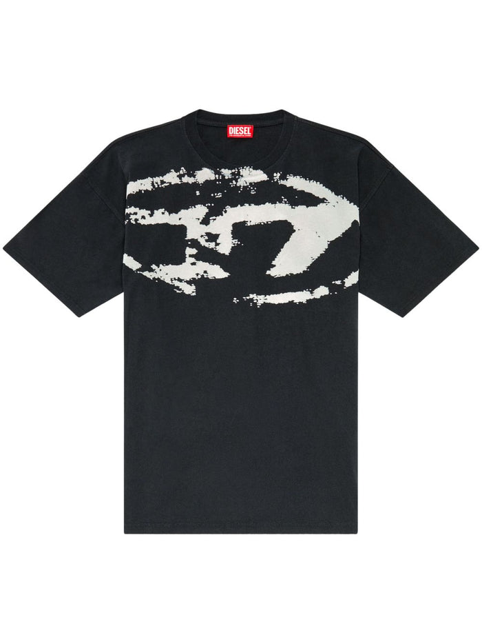 Diesel T-Shirt T-Boxt Uomo Nero 4