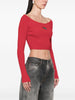 Diesel Red Sweater Women 2