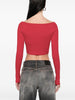 Diesel Red Sweater Women 4