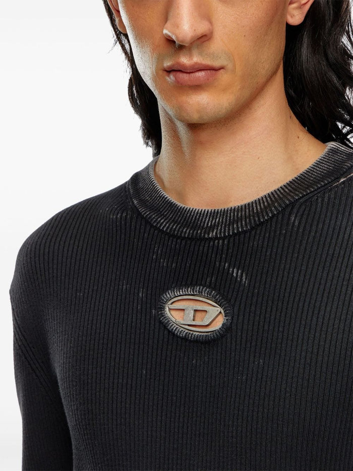 Diesel Maglia Nero Uomo 3