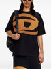 Diesel T-shirt Nero Uomo Maxi Logo 2