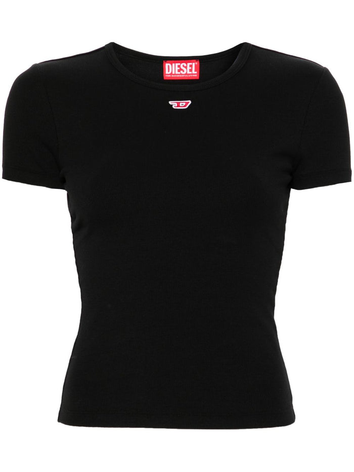 Diesel T-shirt Black Woman 1