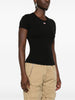 Diesel T-shirt Black Woman 4