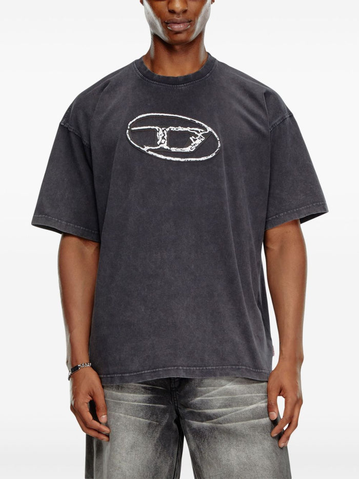 Diesel T-shirt Nero Uomo Boxt 3