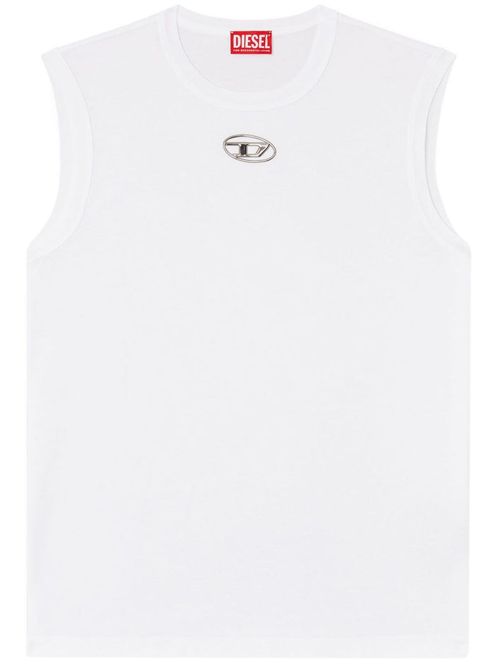 Diesel Tank Top White Men 1