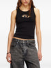 Diesel T-shirt Black Woman 3