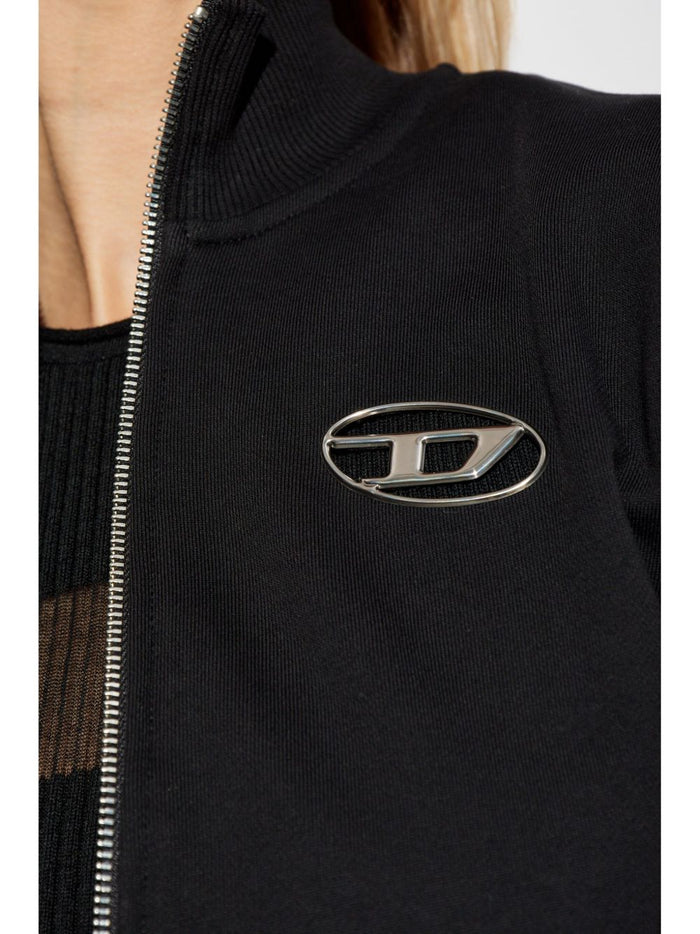 Diesel Sweatshirt Black Woman 4