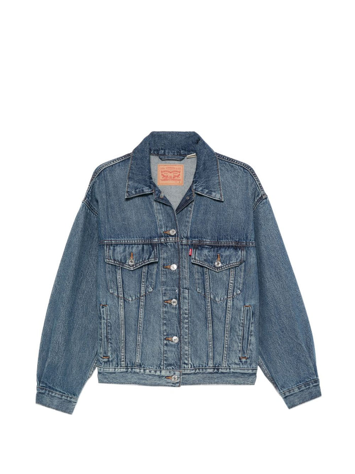 Levi's Giubbotto Blu Donna '90s Trucker 1