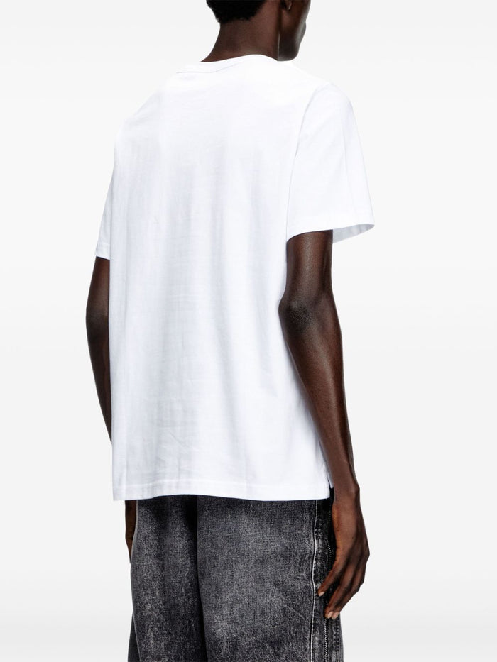 Diesel T-Shirt T-Adjust-Od Uomo Bianco 3