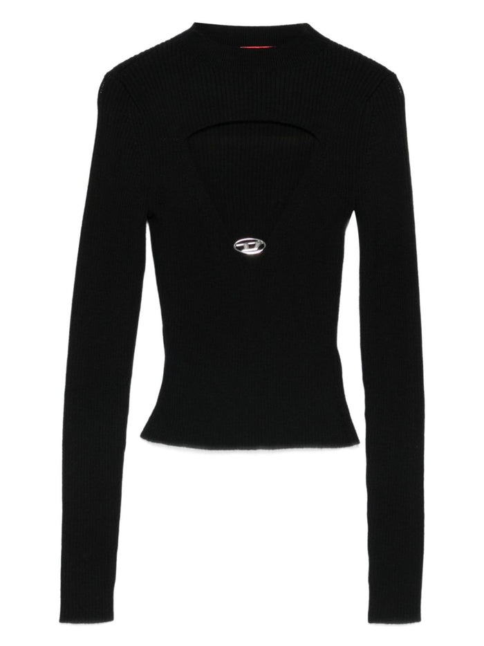 Diesel Damen Pullover in schwarz 5