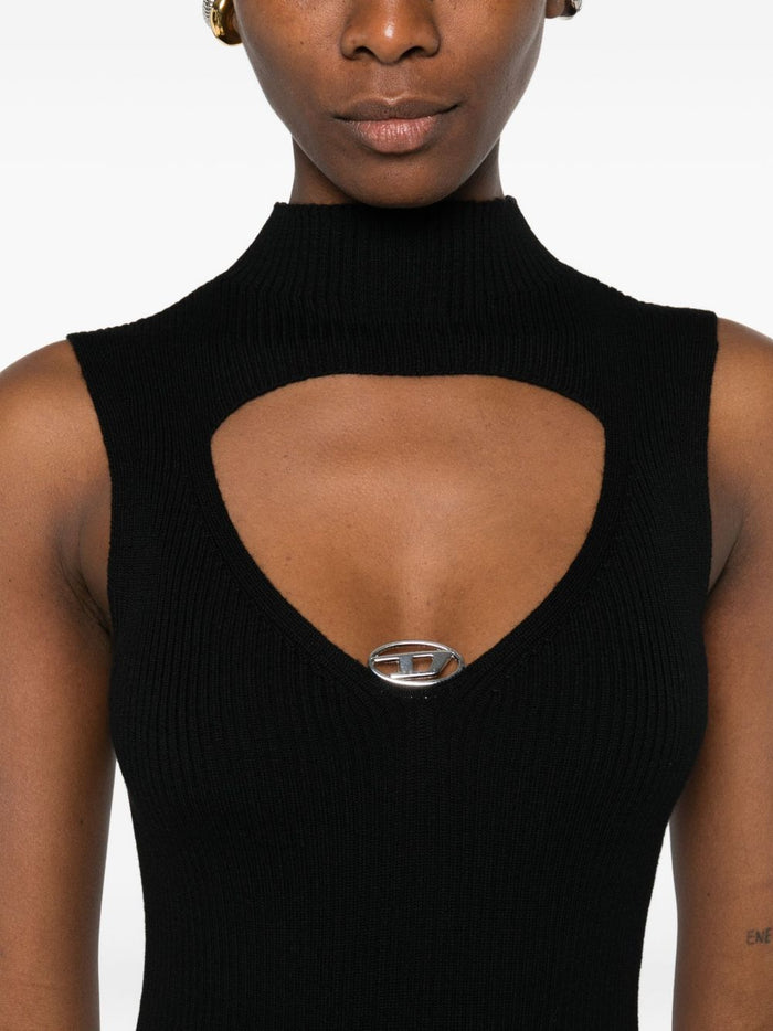 Diesel Damen Kleid in schwarz 4