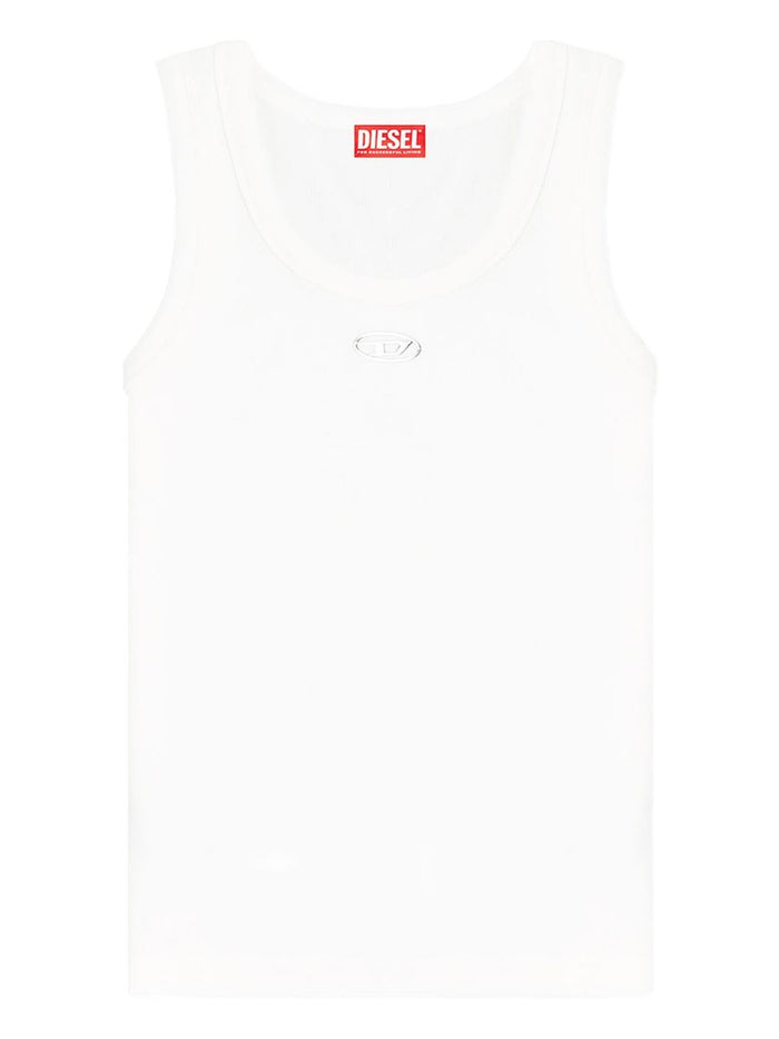 Diesel Canotta T-Anki-Od Donna Bianco 4