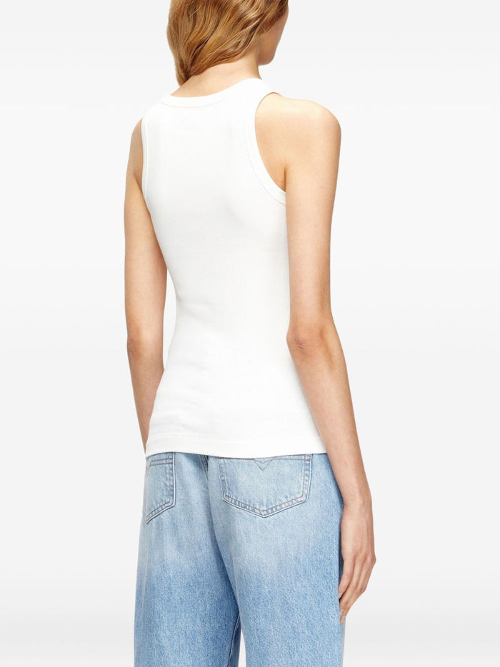 Diesel Canotta T-Anki-Od Donna Bianco 3