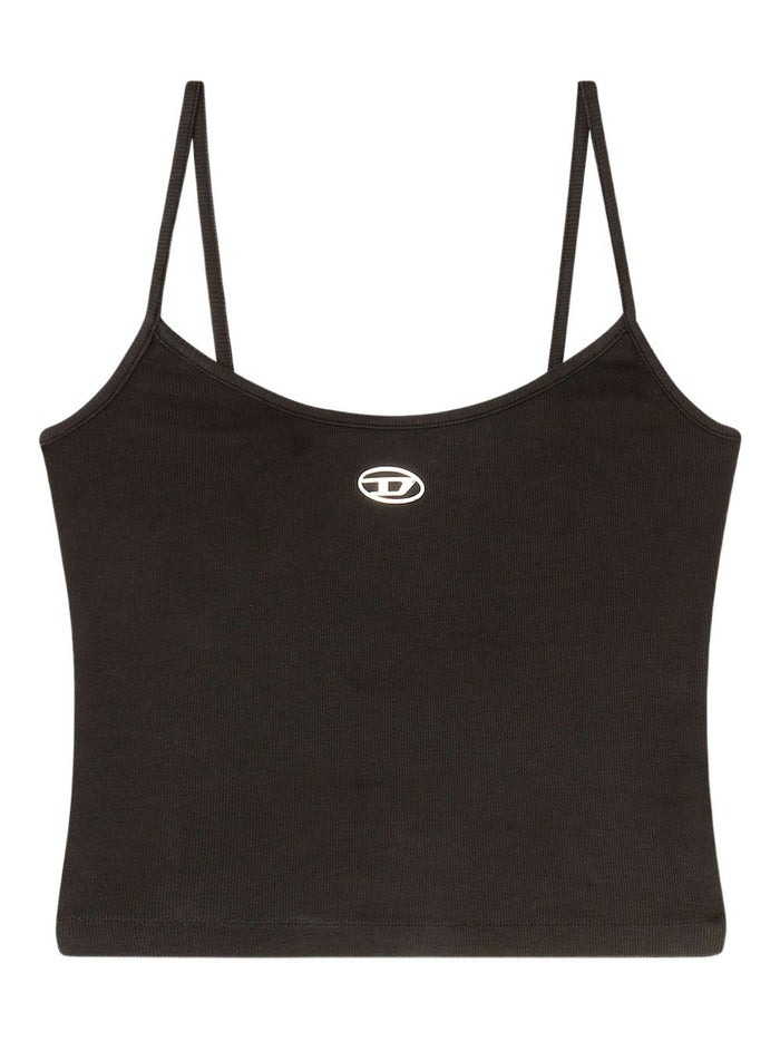 Diesel Canotta T-Hupy Donna Nero 4