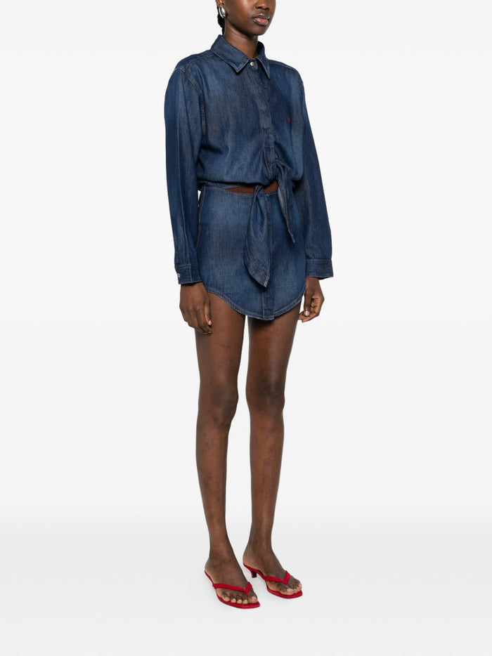 Diesel Giacca Nodo Donna Blu 2