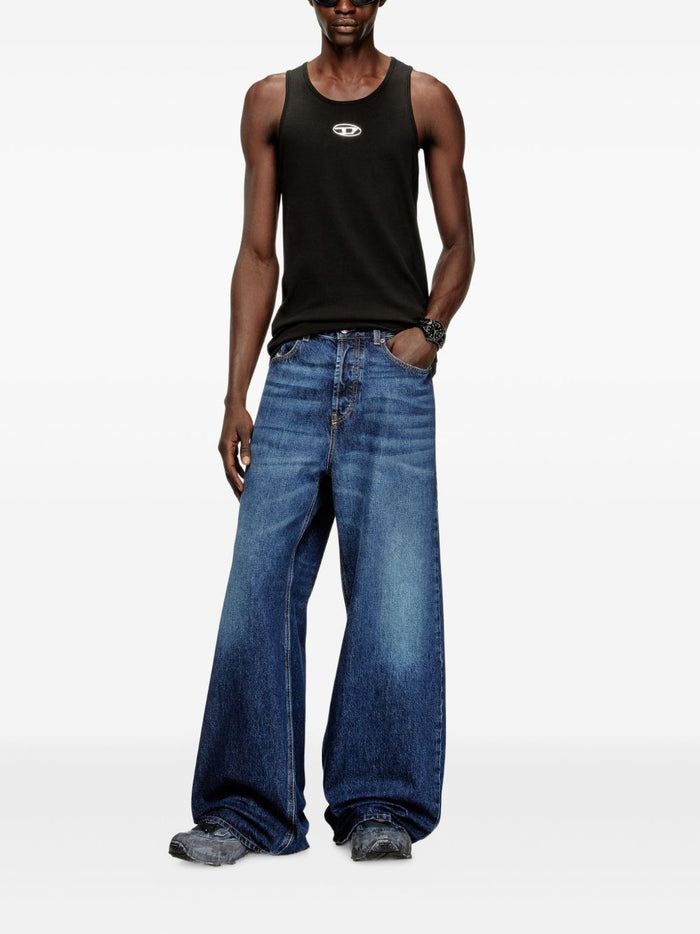 Diesel Canotta T-LIFTY-IOD Uomo Nero 2