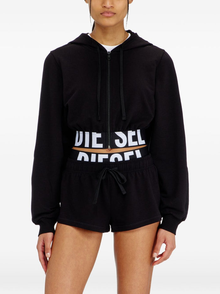 Diesel Felpa Nero Donna 4