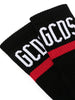 Gcds Unisex Black Logo Socks 2