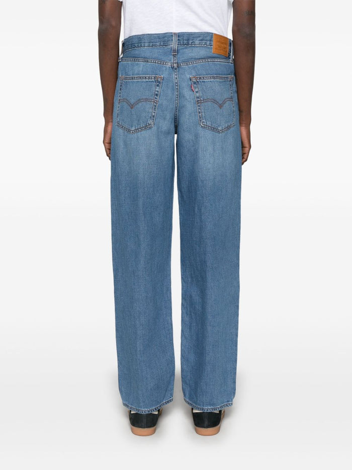 Levi's Baggy Dad Lino+ Denim Donna Jeans Blu 3