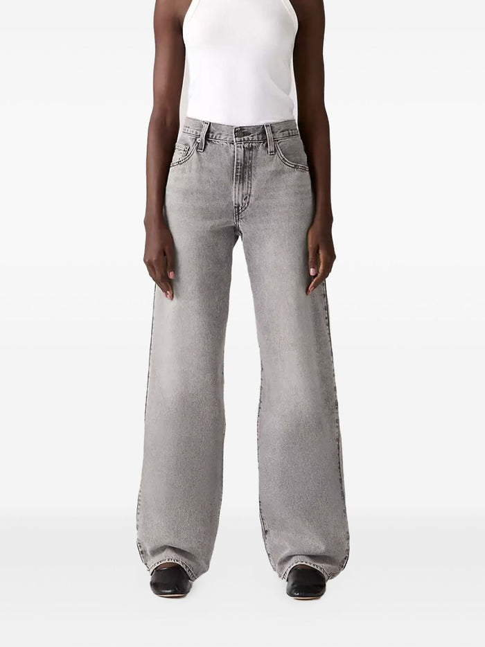 Levi's Baggy Dad Donna Jeans Grigio 1