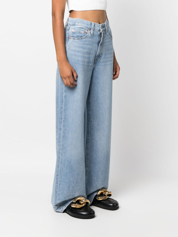 Levi's Ribcage Wide Leg Donna Jeans Blu Chiaro 1
