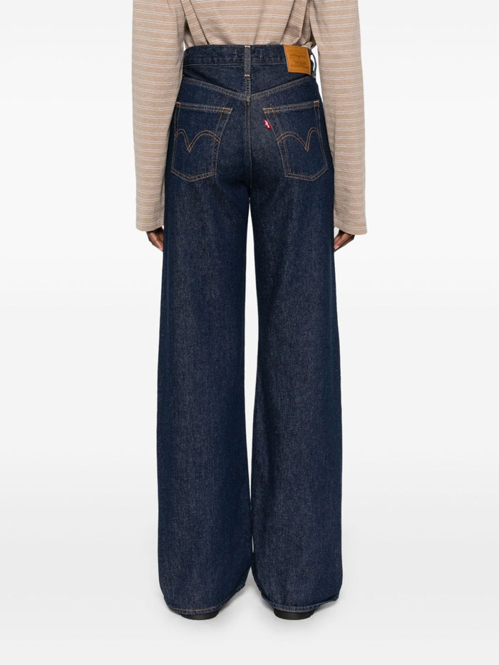 Levi's Ribcage Wide Leg Donna Jeans Blu 3