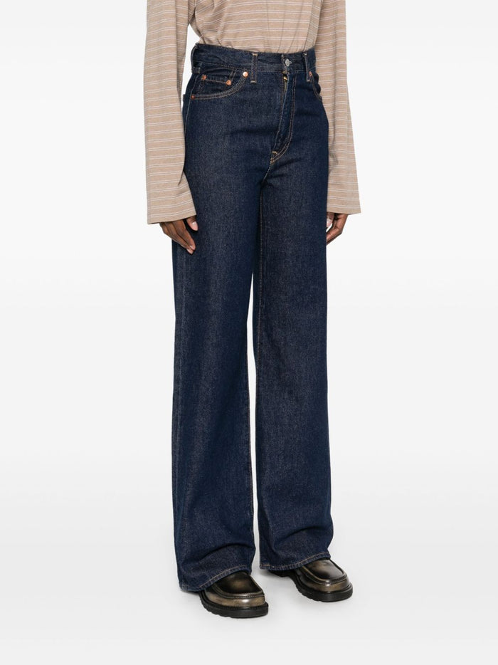 Levi's Ribcage Wide Leg Donna Jeans Blu 1