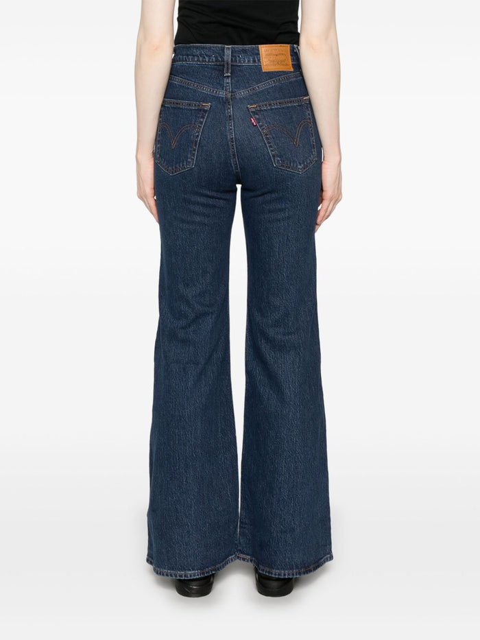 Levi's Ribcage Bell Donna Jeans Blu 3