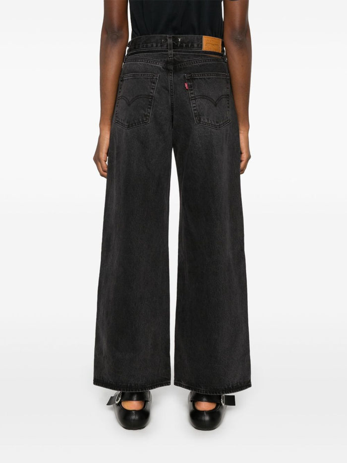 Levi's XL Straight Donna Jeans Nero 3