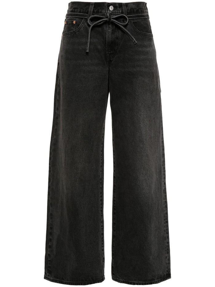 Levi's XL Straight Donna Jeans Nero 5