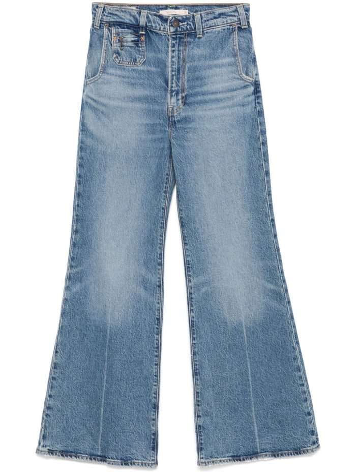 Levi's Jeans Blu Donna Ribcage Bell 1