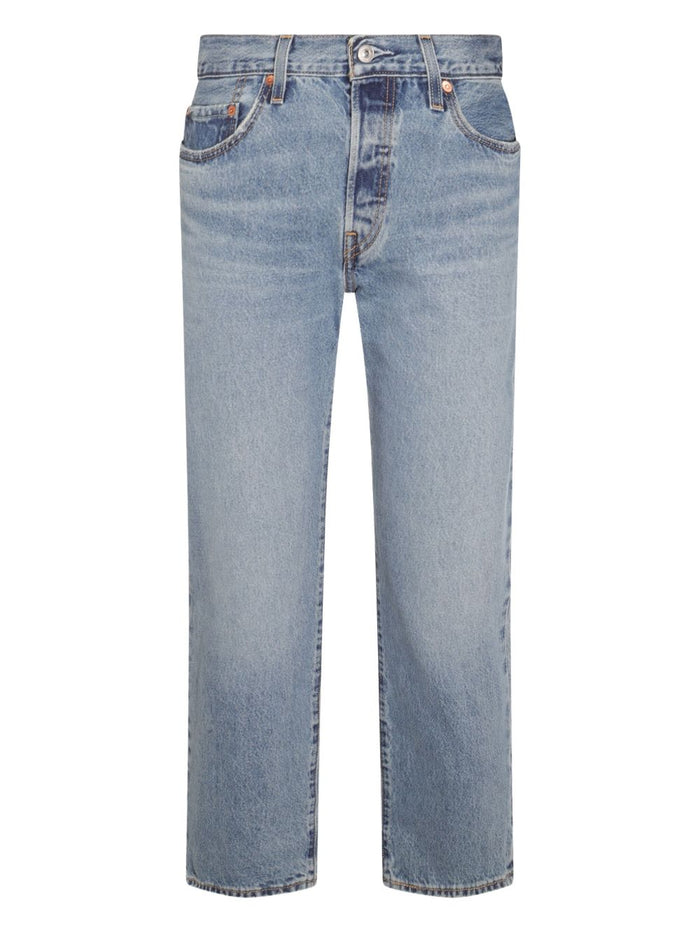 Levi's 501 Anni 90 Alla Caviglia Donna Jeans Blu 1