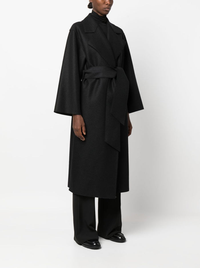 Harris Wharf London Cappotto Nero Donna 2