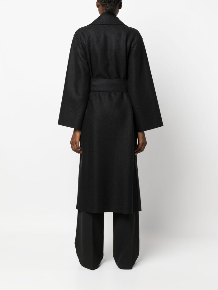 Harris Wharf London Cappotto Nero Donna 5