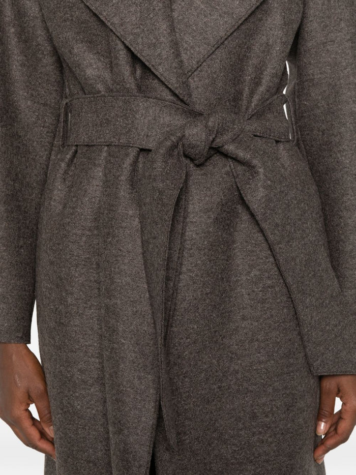 Harris Wharf London Cappotto Grigio Donna 4
