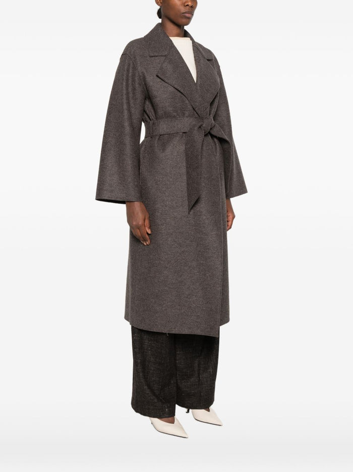 Harris Wharf London Cappotto Grigio Donna 5