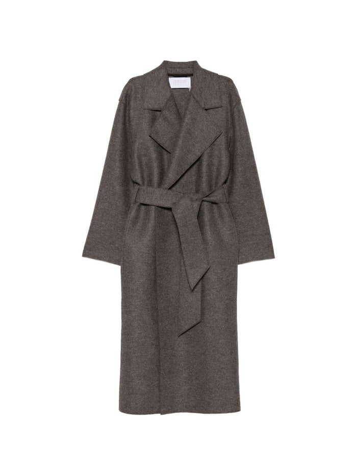 Harris Wharf London Cappotto Grigio Donna 1